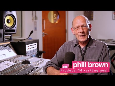 Phill Brown at ACM: Vocal production & how to have a lasting career