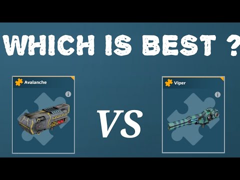 VIPER VS AVALANCHE: BULWARK BEST BUILD || WAR ROBOTS 8.0