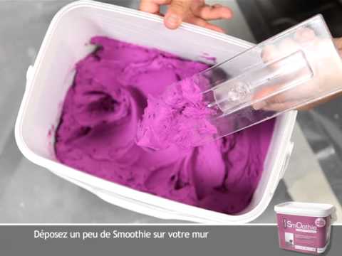 comment appliquer peinture smoothie