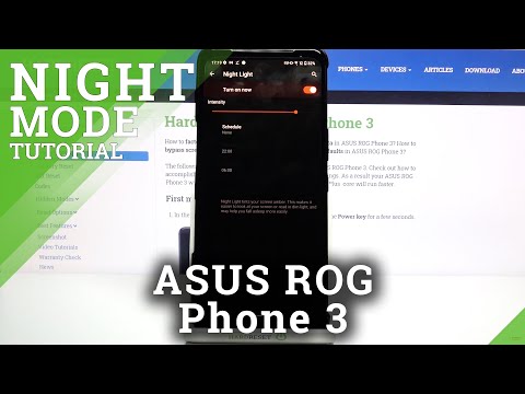 How to Enable Eye Comfort Mode in ASUS ROG Phone 3 – Activate Amber Screen