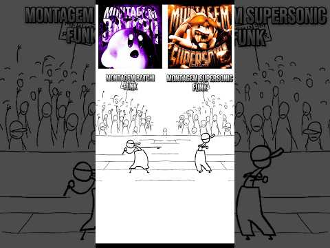 MONTAGEM BATCHI FUNK Vs MONTAGEM SUPERSONIC FUNK 💀 #shorts #shortsfeed