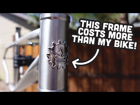 Trying a TITANIUM Hardtail For The First Time!