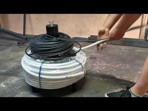 Cable dispenser "double" increase productivity by 200%