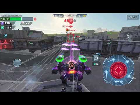 Leech Corona Destroying All - 17 Kills One Leech : War Robots WR