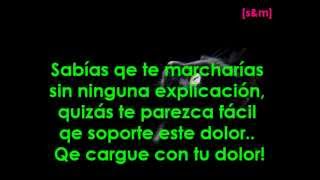 Enanitos verdes - Mi primer día sin ti (Letra)