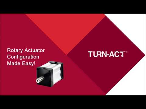 Compact Cylinder and Rotary Actuator Configuration 