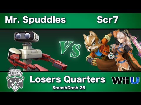SmashDash 25 - Mr. Spuddles (ROB) Vs. Scr7 (Corrin, Diddy Kong) - Losers Quarters