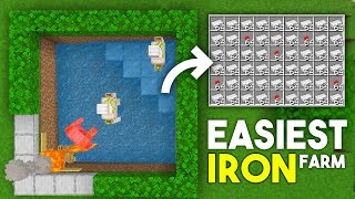 EASIEST 1.19 IRON FARM TUTORIAL in Minecraft Bedrock (MCPE/Xbox/PS4/Nintendo Switch/Windows10)