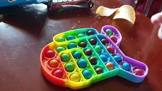 Amelia-Rose making a chocolate bar