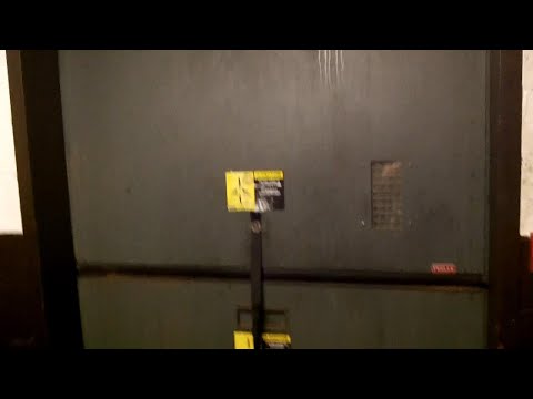 VINTAGE 1968-'69 Montgomery G&P Freight Elevator (#6) by the Food Court in Monroeville Mall