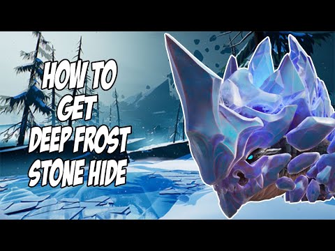 How To Get Deep Frost Stone Hide In Dauntless