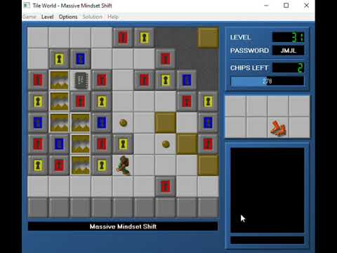 Let's Play Chip's Challenge: Walls of CCLP3 - Part 4 - Massive Magnetic Maze Mindset