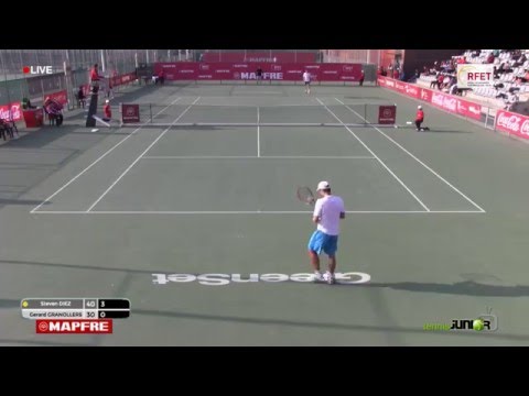 Steven Diez vs  Gerard Granollers Semifinal Campeonatos de España 2015