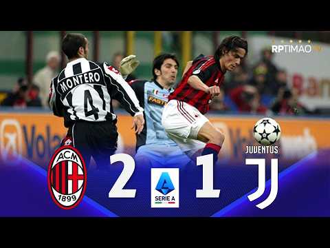 Milan 2 x 1 Juventus ● Serie A 2002/03 Extended Goals & Highlights ᴴᴰ