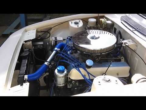 Triumph Stag Rover V8 running