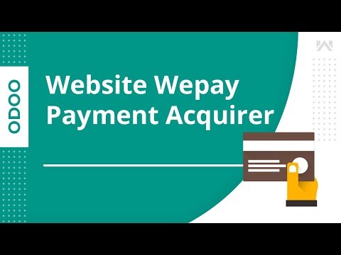 Odoo Website Wepay Payment Acquirer