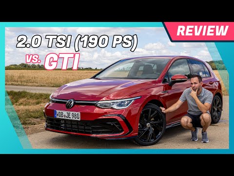 Golf 2.0 TSI (190 PS) vs. Golf GTI: Unterschiede, Test, Vergleich & Verbrauch: Was lohnt sich mehr?