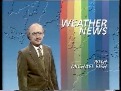 BBC1 Weather, 1st November 1986