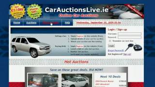 preview picture of video 'Car Auction Live Tutorial'