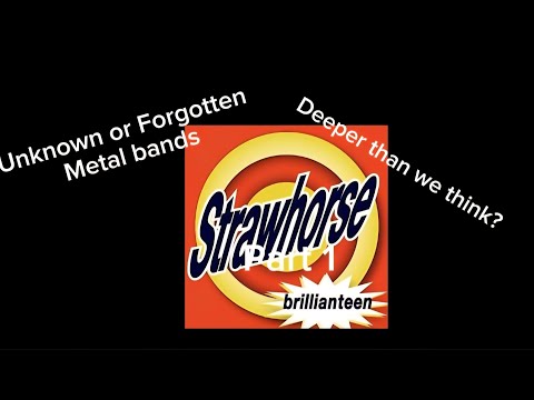 Unknown Metal Bands Part 1: Strawhorse (Credit to @SteveKilroyDrummer@JoseMoralesTheWelchBoys