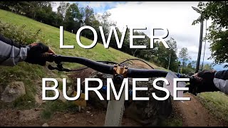 Lower Burmese // Beech Mountain Bike Park // Sept 2022 // They just refinished it and it's packed!