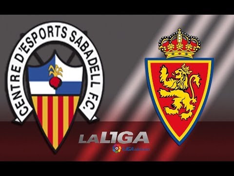 Todos los goles del CE Sabadell (1-0) Real Zaragoza - HD