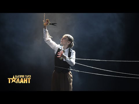 An impressive pantomime from charming Arina Shilo I Bulgaria’s Got Talent