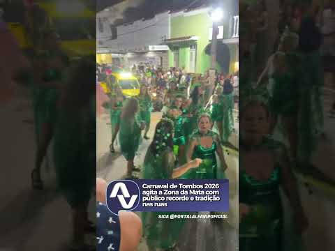 Carnaval em Tombos MG neste final de semana 2026