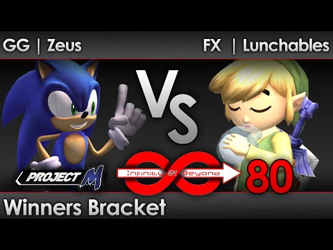 IaB! 80 PM - GG | Zeus (Sonic) vs FX | Lunchables (Toon Link) - Winners Bracket