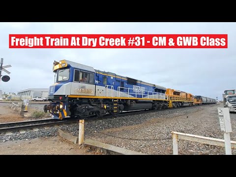 Freight Train At Dry Creek #31 - CM & GWB Class - Grain Train