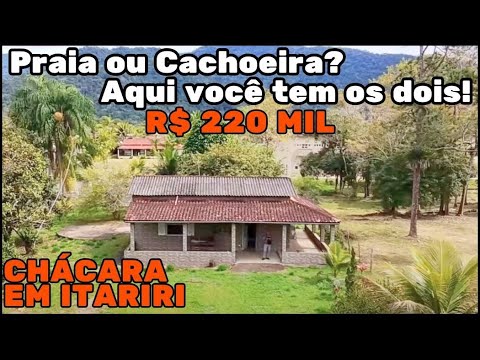 (VENDEU) REF 606 | CHÁCARA DE LAJE EM ITARIRI SP R$ 220 MIL COM 1560 METROS