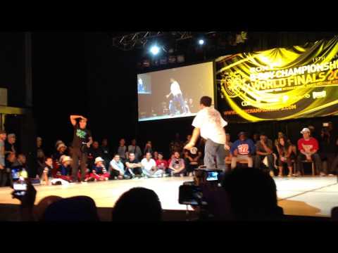 UK BBoy Championships 2014 Popping Semi Final Salah vs Greenteck