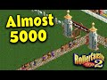 How many Guests can you get in One Year in RCT2?
