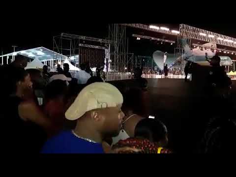 Trinidad All Stars 2019 - Plane landing onstage