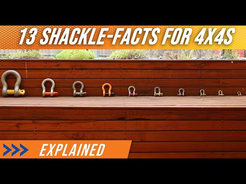 13 things 4X4 owners need to know about metal shackles