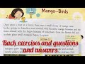 Mango Birds Class 4 Question Answers And Back Exercises Explanation