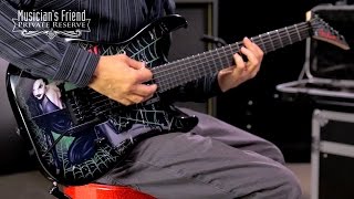 Jackson Custom Select Soloist Electric Guitar, Custom Widow Graphic