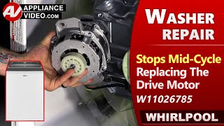 Washer Stops Mid-Cycle - Drive Motor Issues - Diagnostic & Repair by Factory Technician