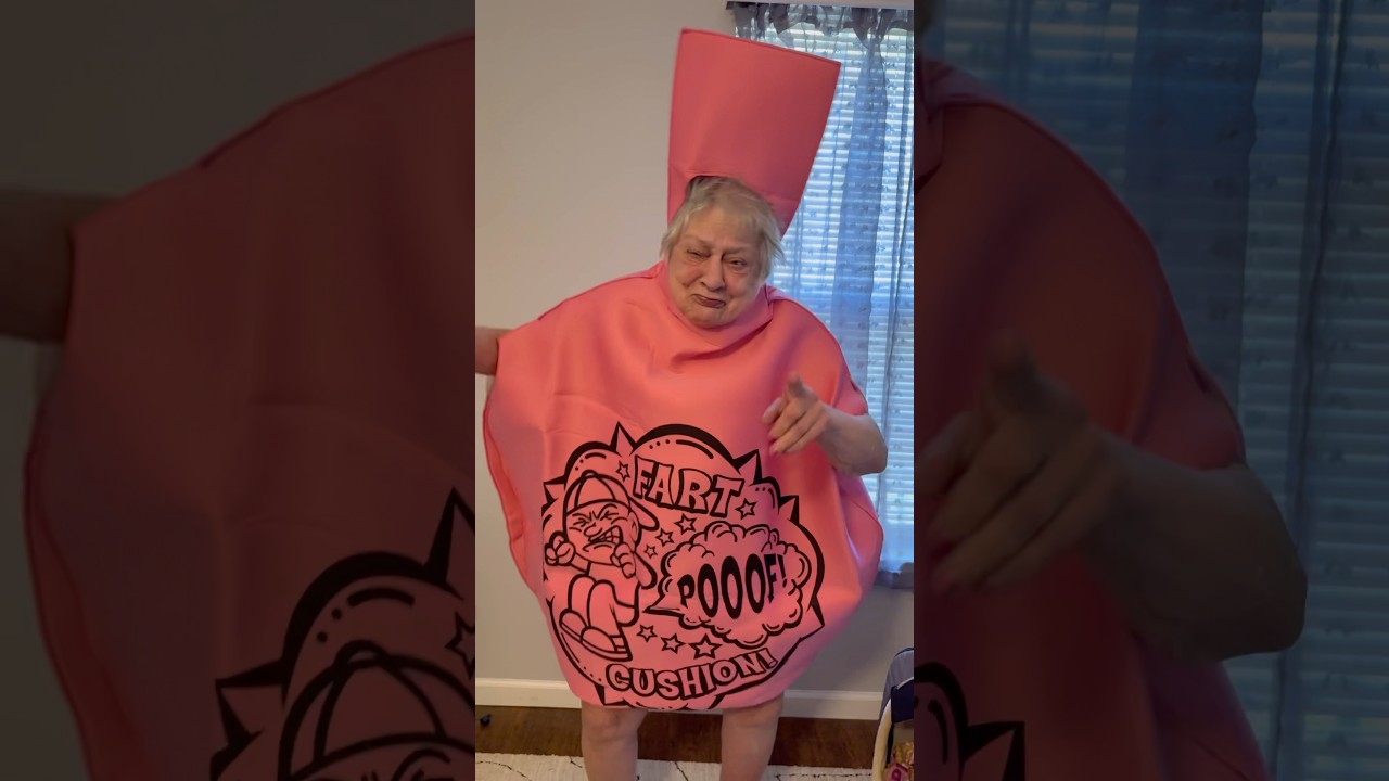 Whoopee cushion for the win!!  #badgranny #halloweencostume