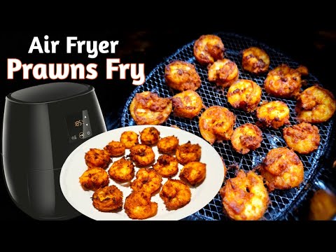 Air Fryer Prawns Fry Recipe | Tasty Shrimps Fry  | Airfryer Recipes  | Masala Prawns Fry