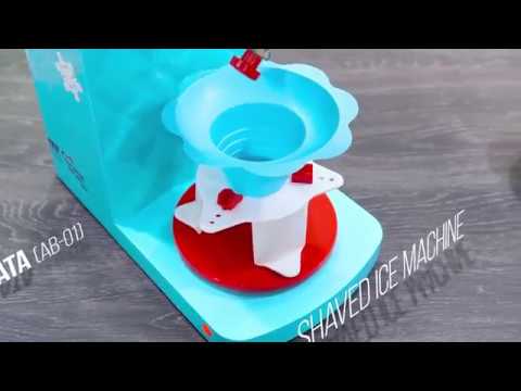 Mesin Serut Es AUTATA SHAVED ICE MACHINE AB-01 on Youtube