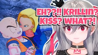 Isaki Riona is SHOCKED by Android 18's Kiss! | DBZ Kakarot
