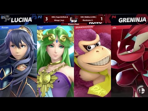 Aerious & Tipi vs. Brandon & JW - Press Less 2019 SSBU Doubles Losers Quarters