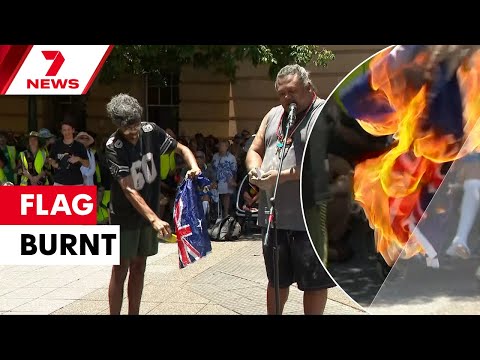 Brisbane Invasion Day rally | 7NEWS