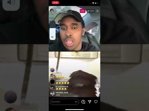 Top5 beefing Plaga on ig live😂😂