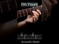 Jason Mraz - I'm Yours Guitar Cover #guitar  #chords #guitartutorial  #guitarsongs #acoustic #jazz