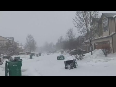 Powerful winter storm slams the US