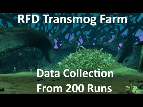 WoW Gold Farm - Razorfen Downs (Transmog/Patterns) + 101-200 Run Data Collection