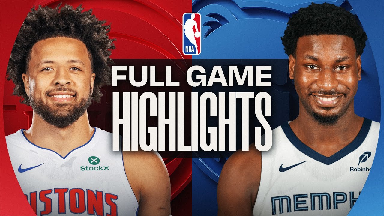 PISTONS at GRIZZLIES | FULL GAME HIGHLIGHTS | November 3, 2025