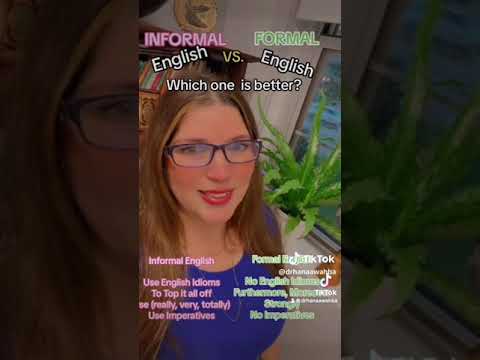 How to Use #formal  and #informalenglish  in #business  Communications